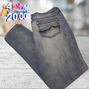 Buffalo jeans slightly distressed fabric Candice style size 34/14